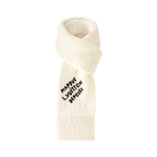 Bonnet et Écharpe Écharpe Damier Snug Crème