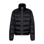 Doudoune Dior noire monogrammée