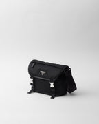 Sac porté épaule en Re-Nylon et cuir Saffiano