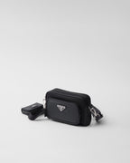 Sac porté épaule en Re-Nylon et cuir Saffiano