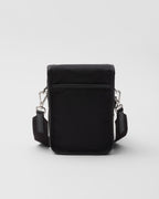 Sac porté épaule en Re-Nylon et cuir Saffiano