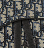 Sac Saddle Noir et Beige