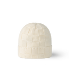 Bonnet et Écharpe Écharpe Damier Snug Crème