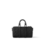 Sac Keepall Bandoulière 25 Noir Cuir