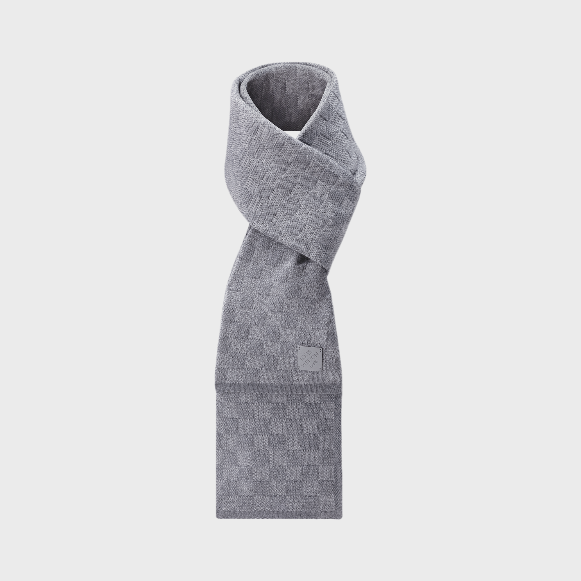 Écharpe Louis Vuitton Gris