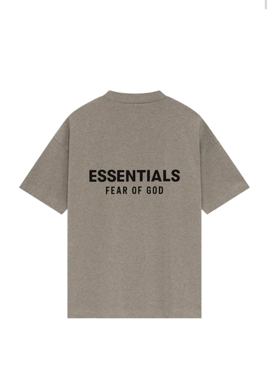 Fear Of God Ensemble Essentiel – Short & T-shirt Gris