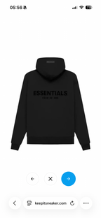 Fear of God ESSENTIALS HOODIES