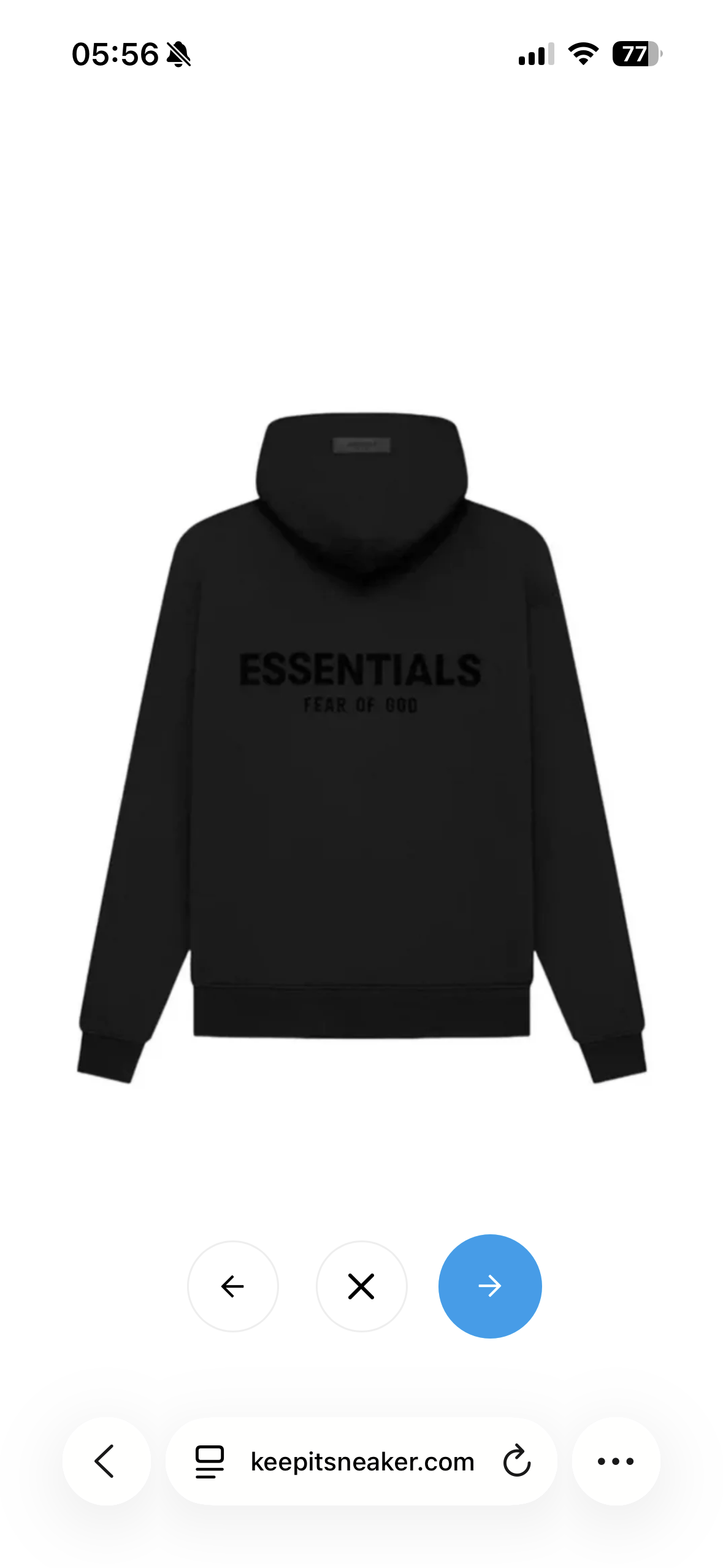 Fear of God ESSENTIALS HOODIES
