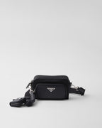Sac porté épaule en Re-Nylon et cuir Saffiano