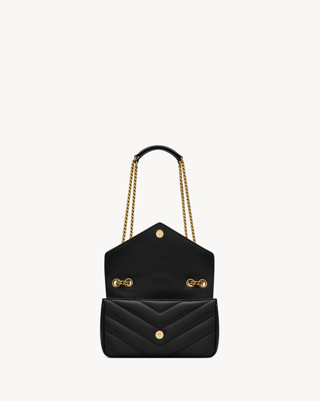 LOULOU SMALL EN CUIR MATELASSÉ - YSL