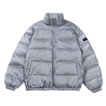 Doudoune Dior grise monogrammée