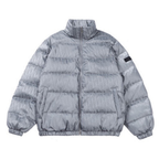 Doudoune Dior grise monogrammée