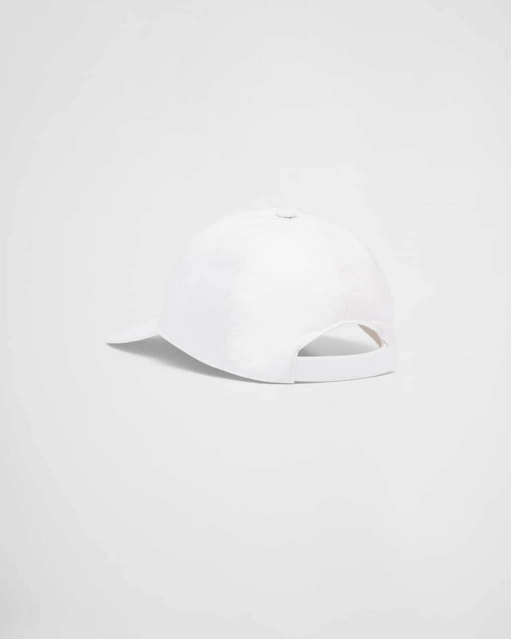 Casquette Prada en Re-Nylon Blanc