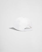 Casquette Prada en Re-Nylon Blanc