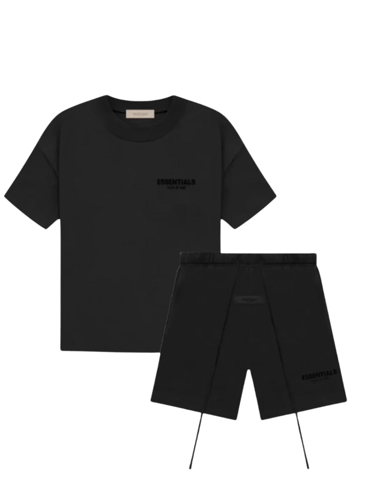 Fear Of God Ensemble Essentiel – Short & T-shirt Noir