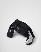 Sac porté épaule en Re-Nylon et cuir Saffiano
