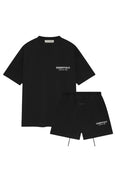 Fear Of God Ensemble Essentiel – Short & T-shirt Noir et Blanc