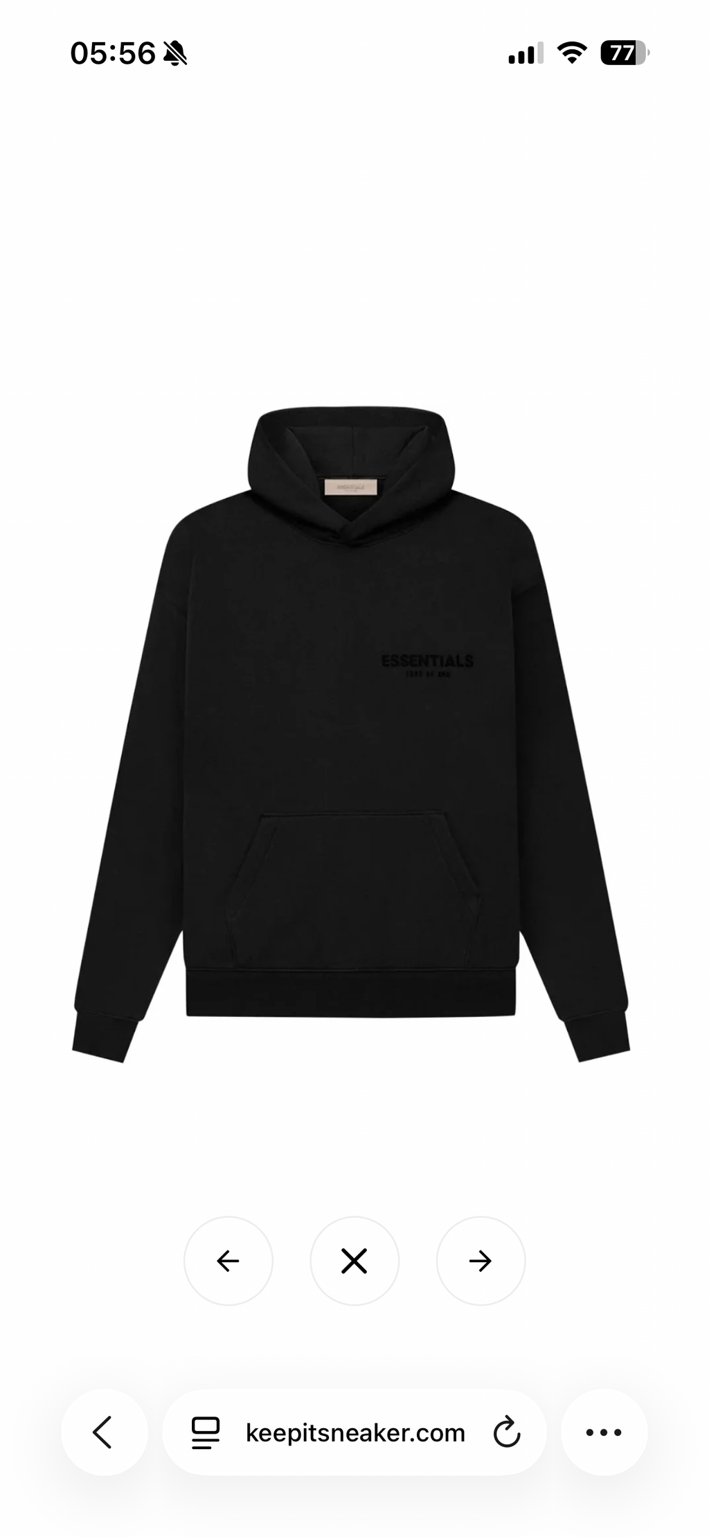 Fear of God ESSENTIALS HOODIES