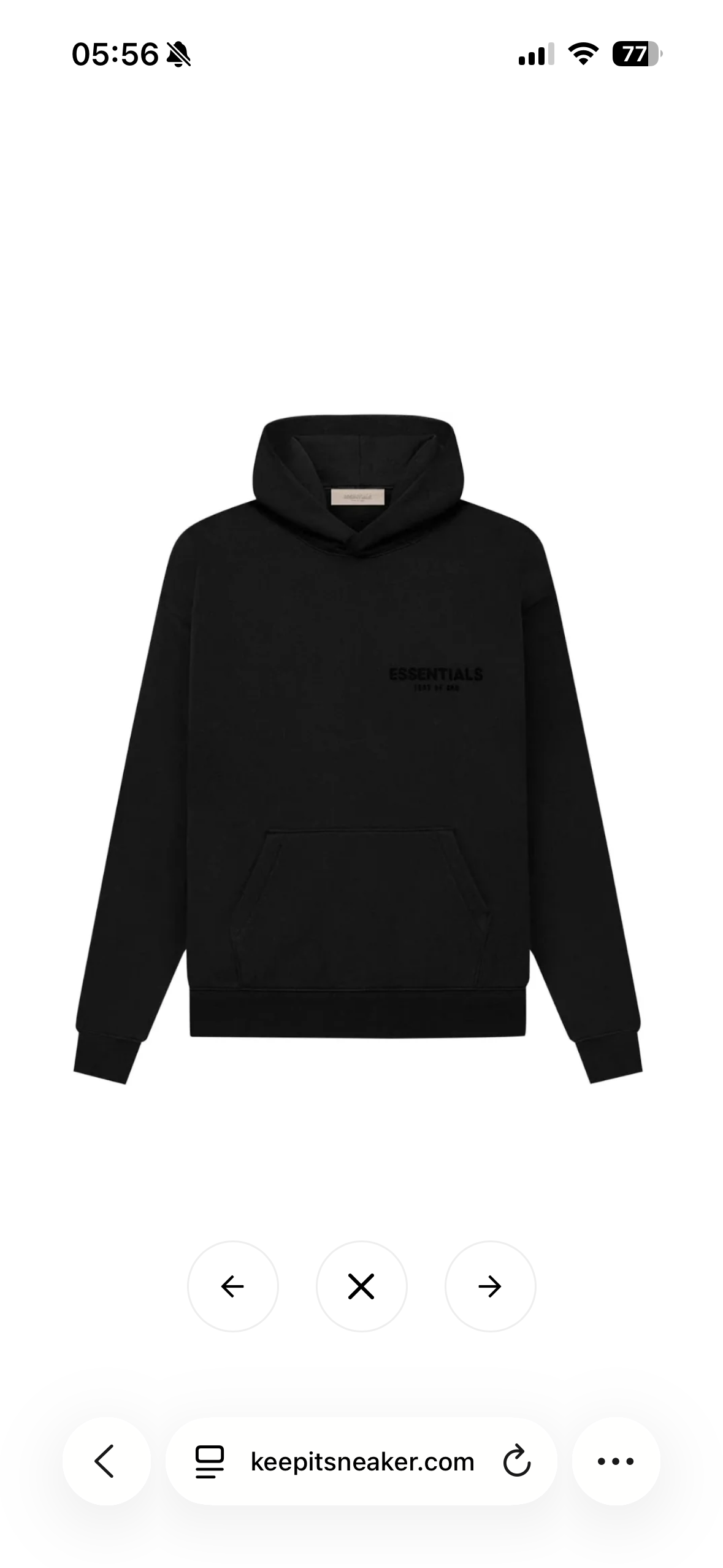 Fear of God ESSENTIALS HOODIES