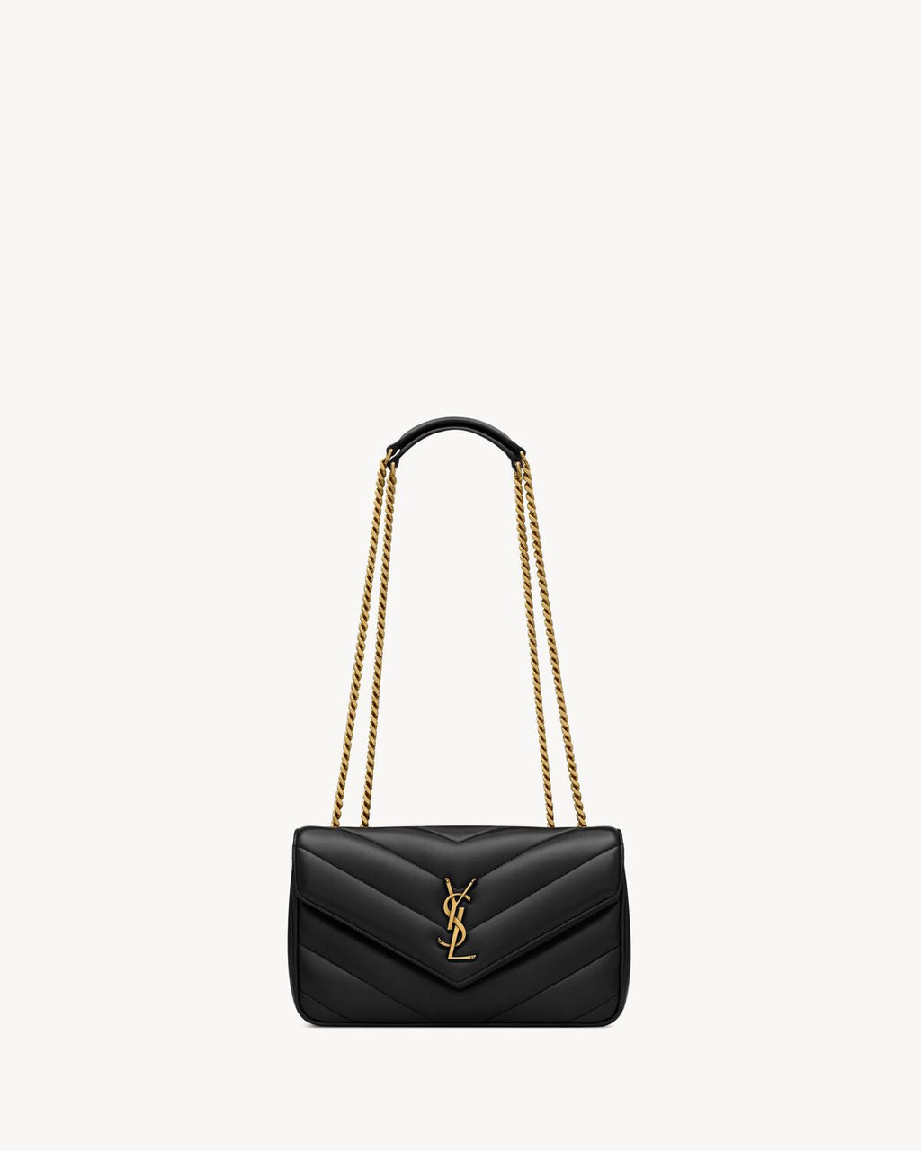 LOULOU SMALL EN CUIR MATELASSÉ - YSL