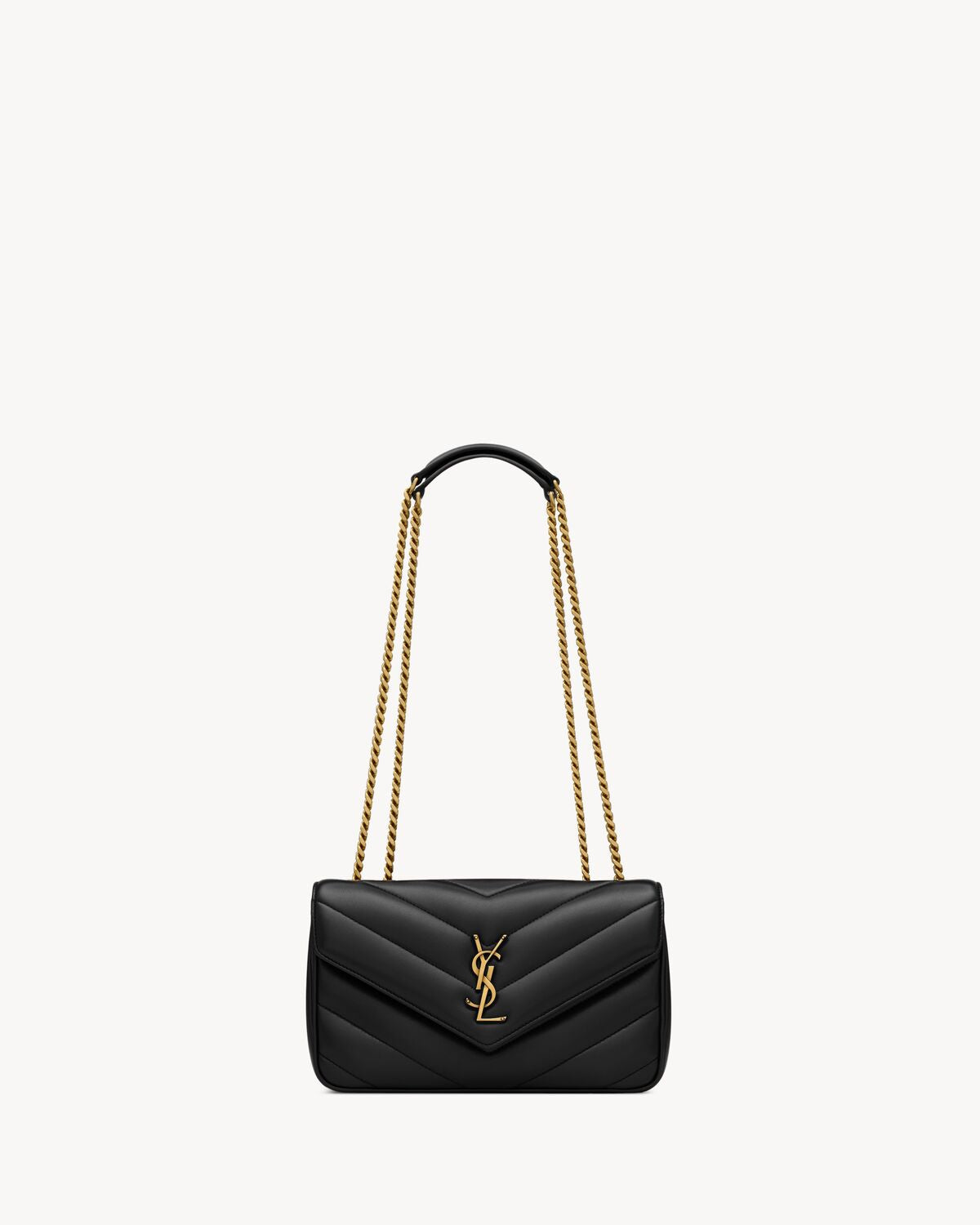 LOULOU SMALL EN CUIR MATELASSÉ - YSL
