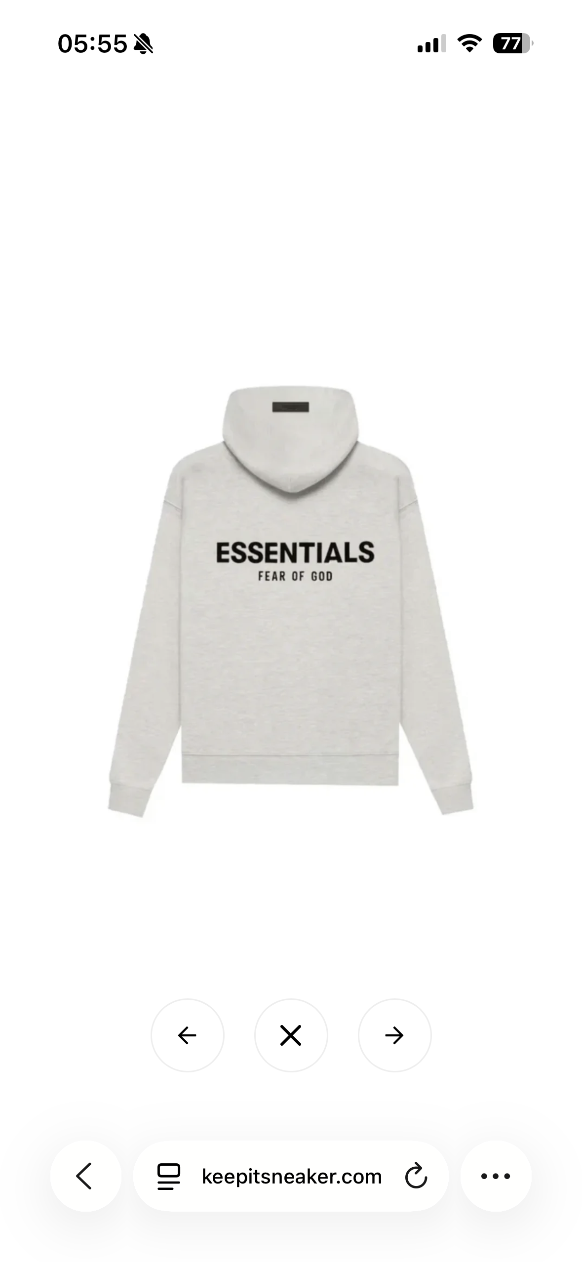 Fear of God ESSENTIALS HOODIES