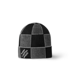 Bonnet et Écharpe Damier Heritage Noir