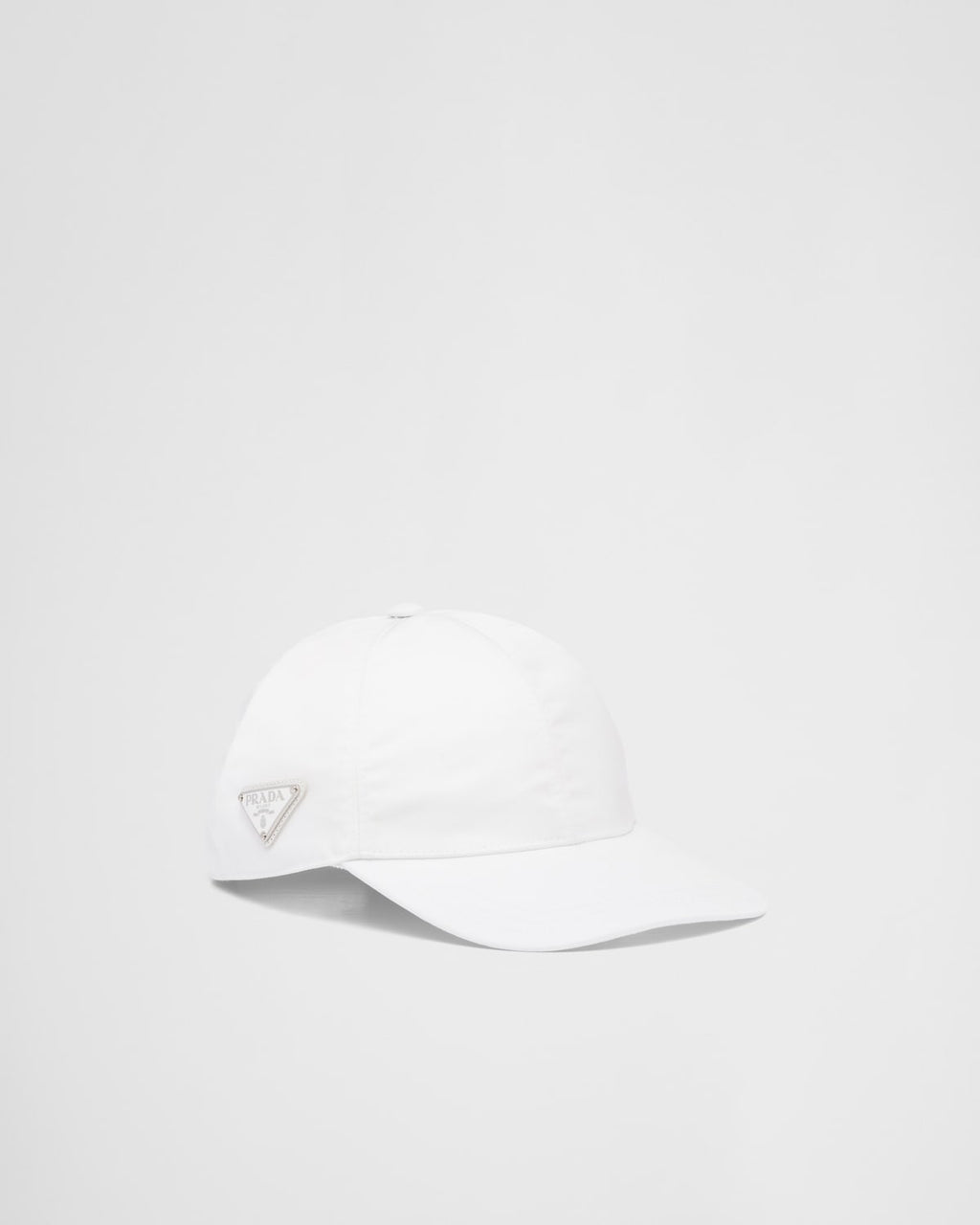 Casquette Prada en Re-Nylon Blanc