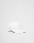 Casquette Prada en Re-Nylon Blanc