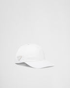 Casquette Prada en Re-Nylon Blanc