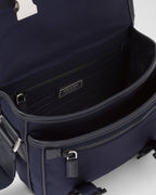 Sac porté épaule en Re-Nylon et cuir Saffiano