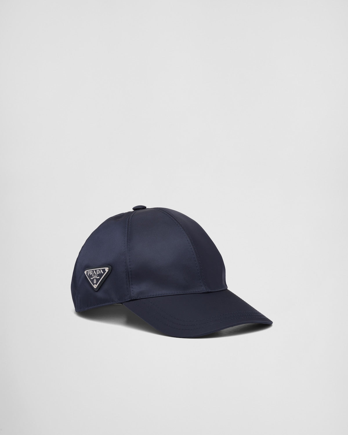 Casquette Prada en Re-Nylon Bleu