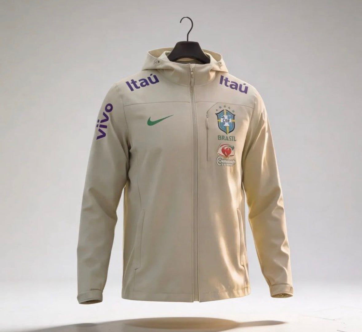 Veste Brésil Nike Beige