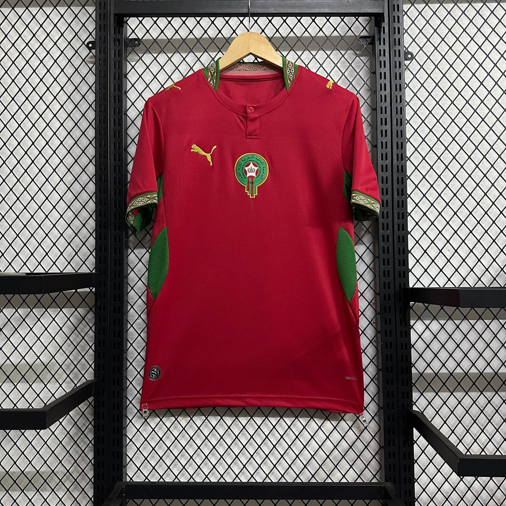 MAILLOT MAROC DOMICILE COUPE DU MONDE 2026