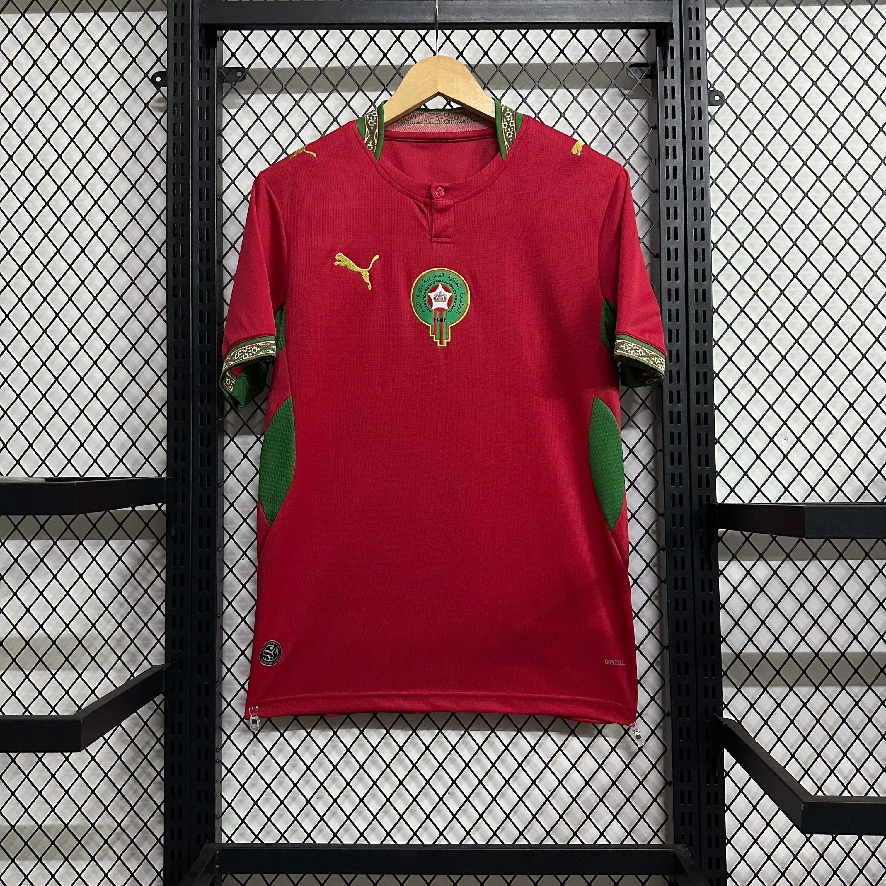 MAILLOT MAROC DOMICILE COUPE DU MONDE 2026